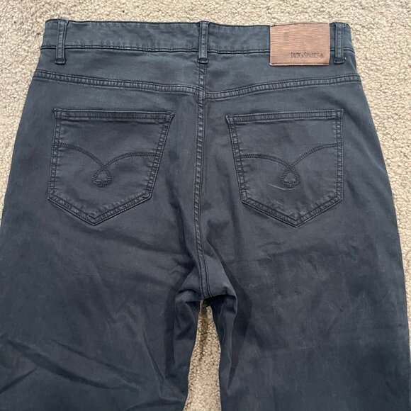 Jack Of Spades High Roller Navy Sateen Pants -Men's Size 34 x 30 - VGUC - Picture 8 of 15